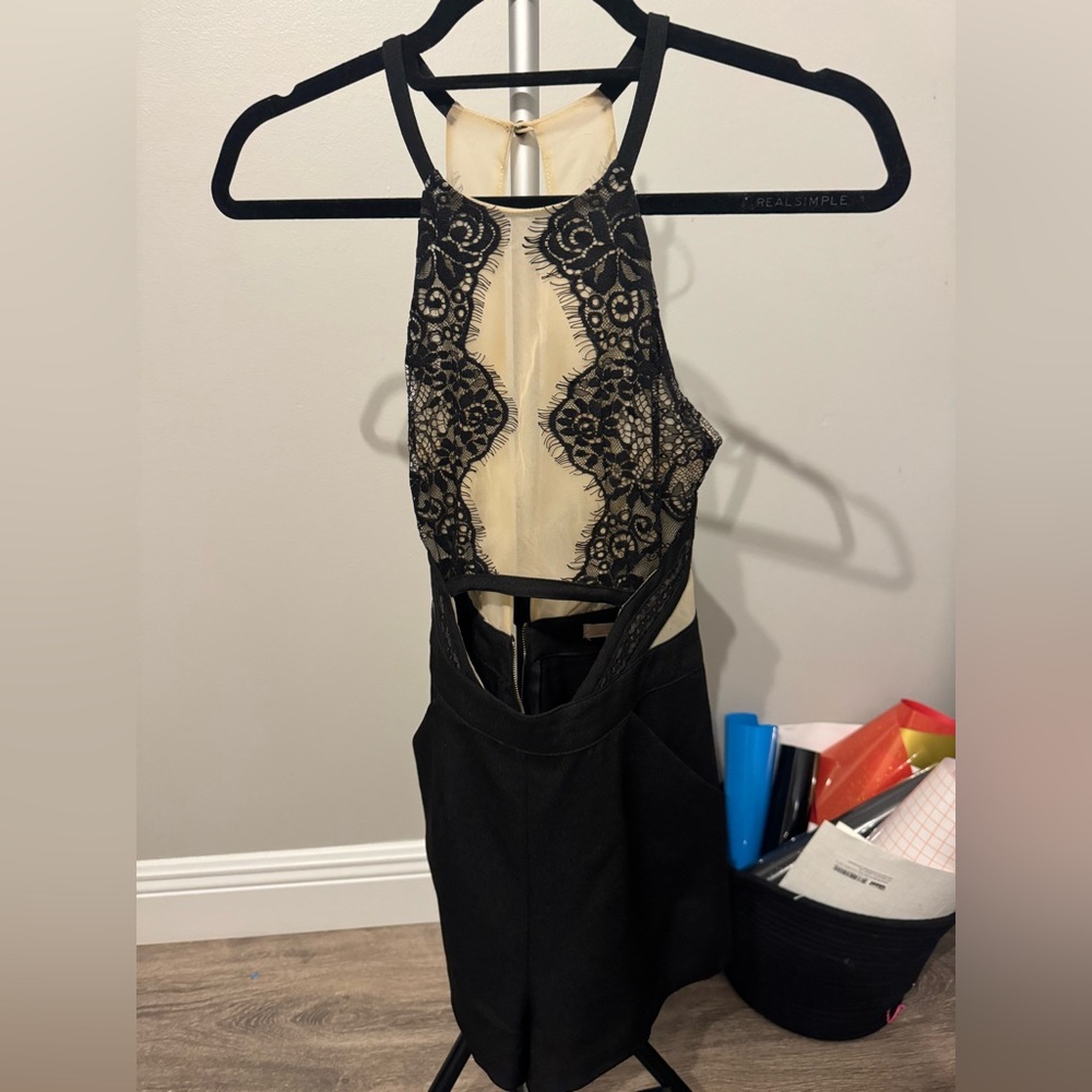 Small boutique romper lace
